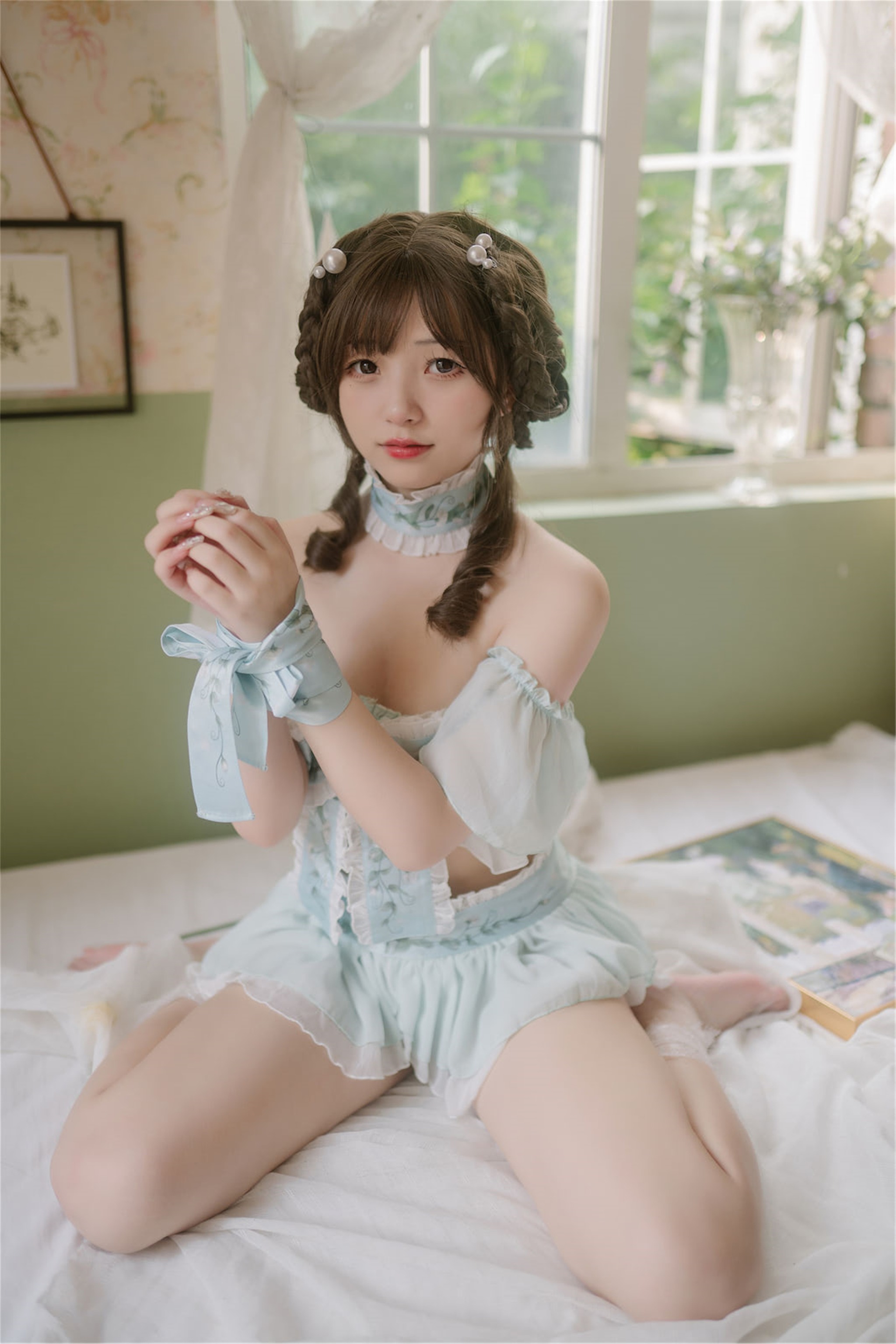 图片[1]-花铃 – NO.014 小豌豆 [82P]-XikXak